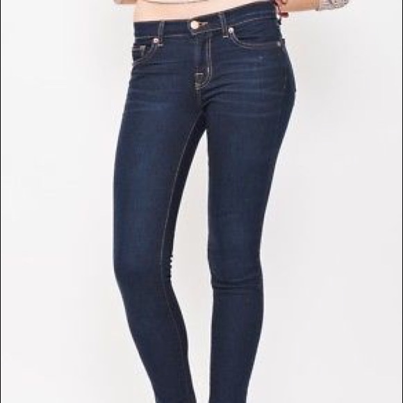 J Brand Dark Wash Skinny Jeans - Picture 2 of 3